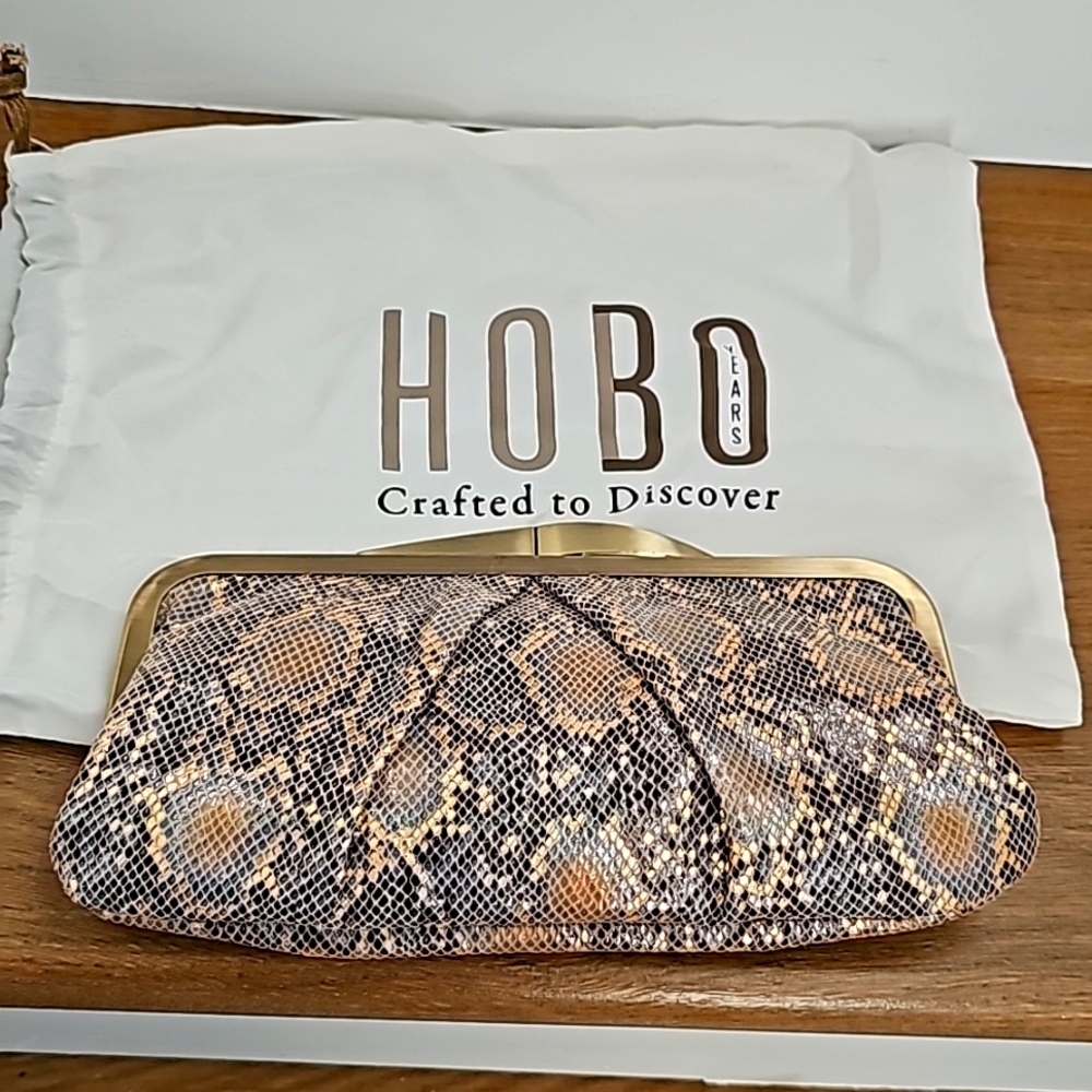 HOBO leather clutch